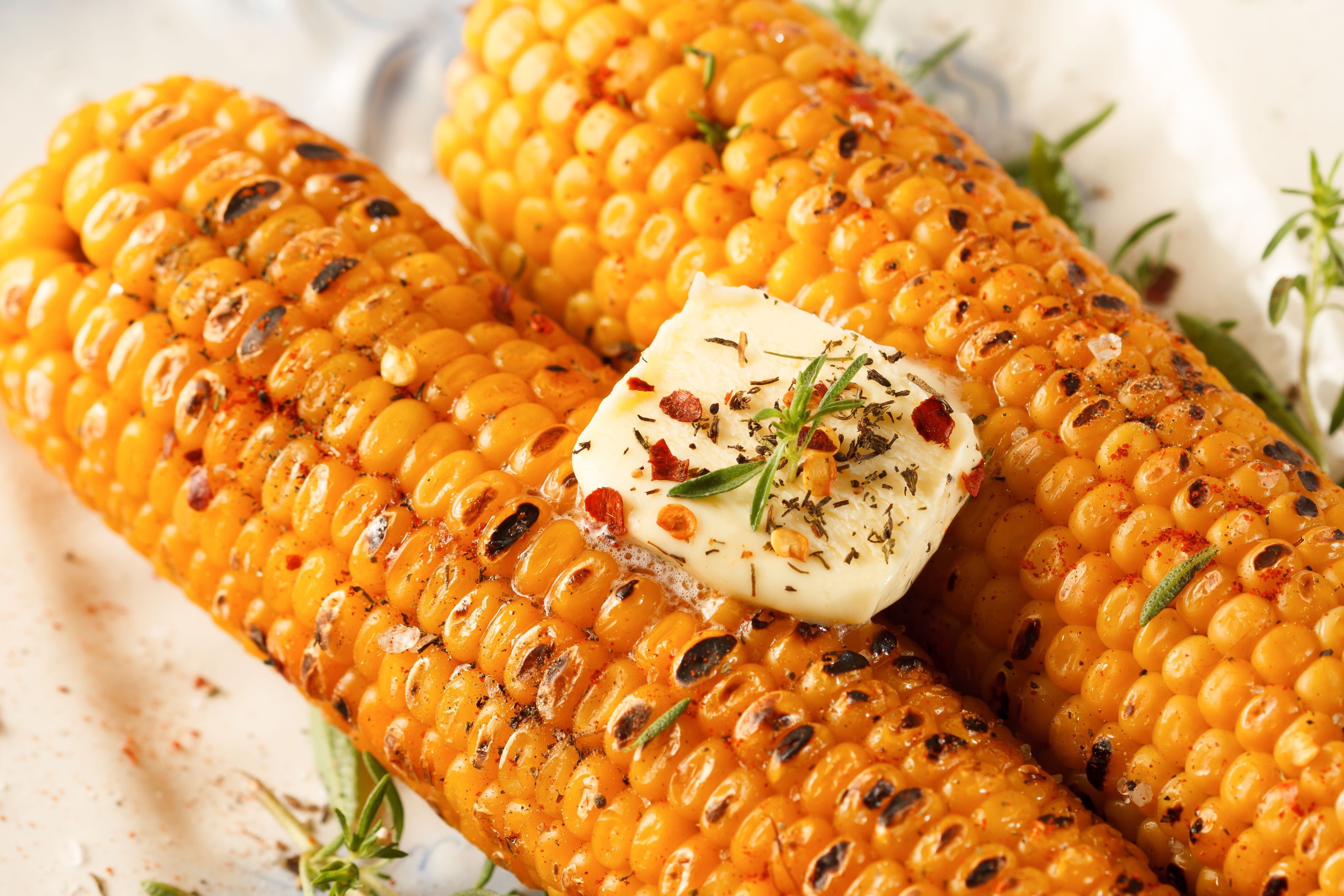Grilled Corn with Chipotle Chili Butter - Kymi Kitchen-meal prep NYC-private chef NYC