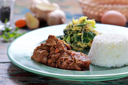 Beef Rendang with Coconut Rice