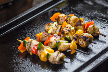 Chicken and Vegetable Yakitori Skewers - Kymi Kitchen-private chef NYC-meal prep NYC