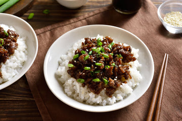 Korean BBQ Beef and Rice Bowl