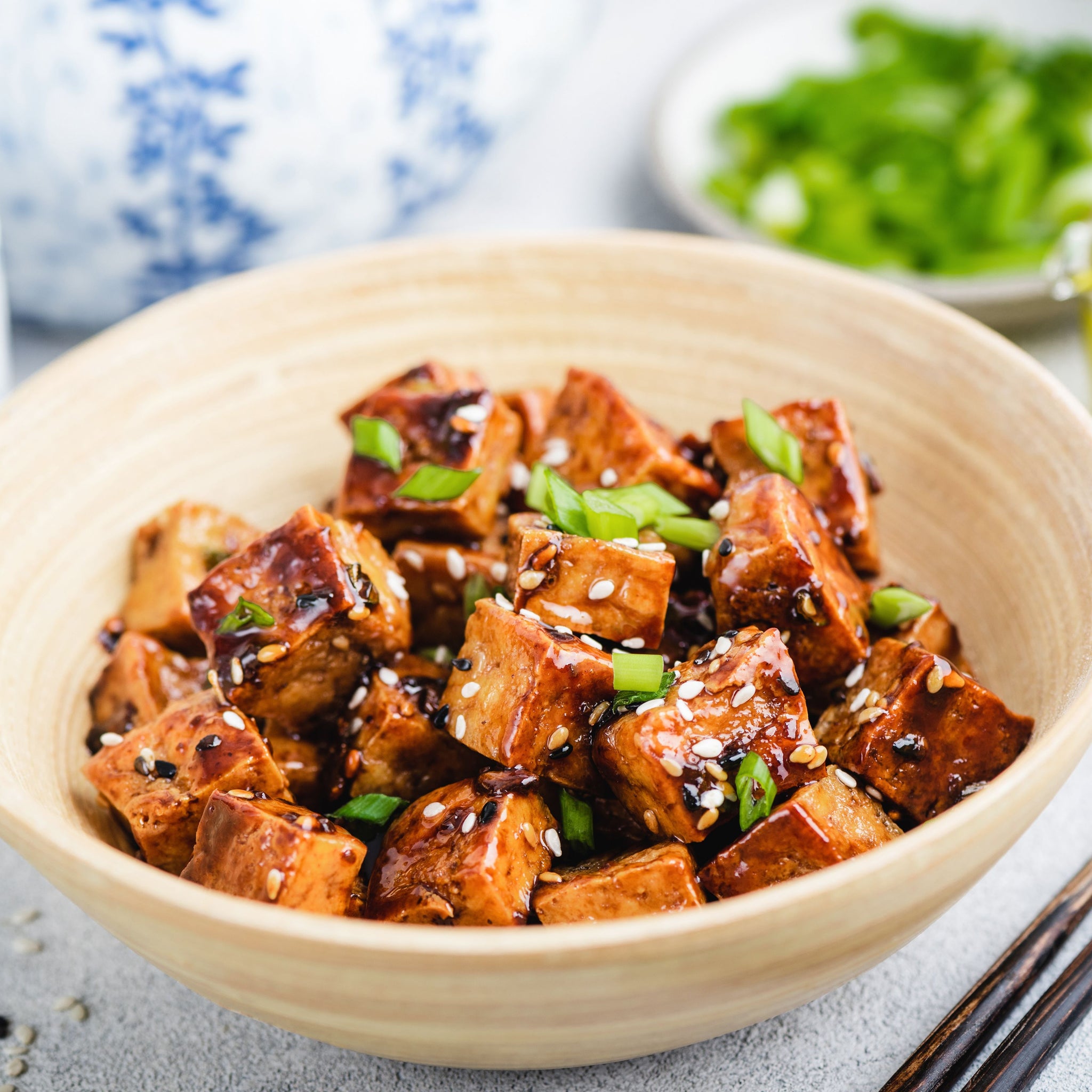 Teriyaki Tofu and Vegetable Stir-fry